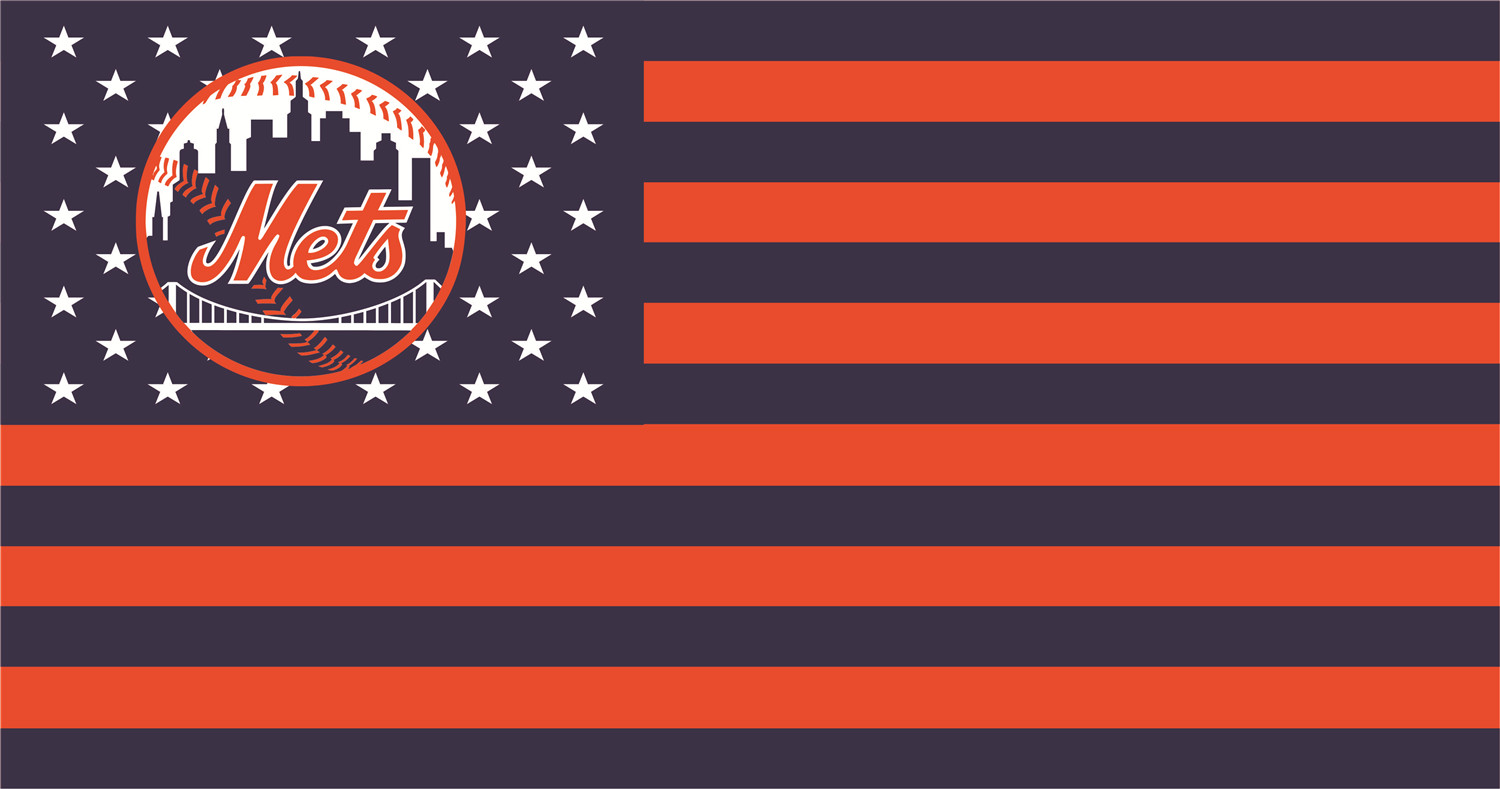 New York Mets Flags iron on transfers